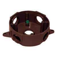 Sigma Electric New Work 16 cu in Round Die-Cast Metal Weatherproof Box Bronze