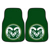 Colorado State University Carpet Car Mat Set - 2 Pieces