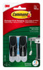 3M Command Medium Plastic Wire Hooks 2.17 in. L 2 pk