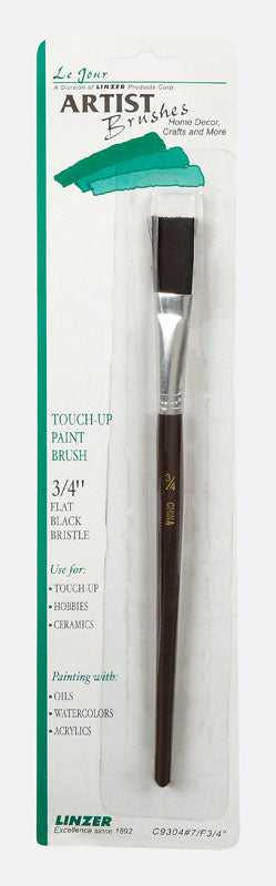 Linzer 3/4 in. W Flat Touch-Up Paint Brush (Pack of 12)