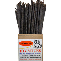 J.J. Fuds 3 Ft Chew Sticks Display, Beef