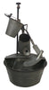 Alpine Metal Silver 29 in. H Tiered Fountain