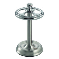 iDesign Chrome Silver Metal Toothbrush Holder