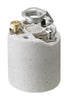 Leviton Porcelain Incandescent Medium Base Keyless Socket 1 pk (Pack of 10)