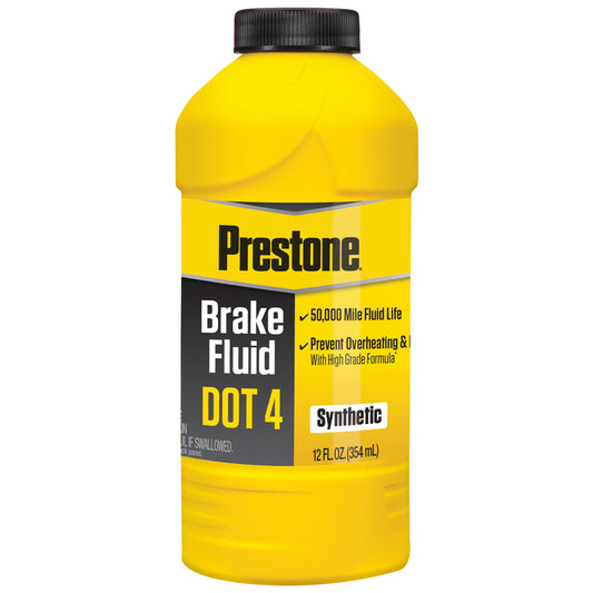 Prestone DOT 4 Brake Fluid 12 oz.
