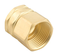 Gilmour 3/4 in. Brass Threaded Double Female Swivel Hose Connector - Deal of The Week