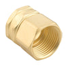 Gilmour 3/4 in. Brass Threaded Double Female Swivel Hose Connector - Deal of The Week