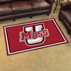 University of Massachusetts 4ft. x 6ft. Plush Area Rug