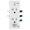 Leviton Lever Edge 20 amps 125 V White Outlet 5-20R 10 pk - Deal of The Week