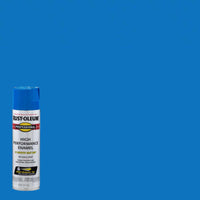 Rust-Oleum Professional Safety Blue Spray Paint 15 oz. (Pack of 6)