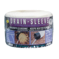 Drain Sleeve Polyester Filter Fabric Sock 100 L ft. x 4 Dia. in.