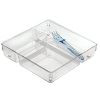 iDesign Linus 2 in. H X 9 in. W X 9 in. D Plastic Drawer Organizer