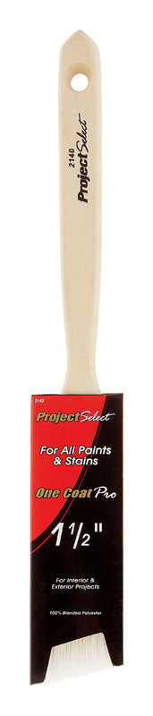 Linzer Products 2140-0150 1 Polyester Project Select™ Angle Sash Paint Brush  (Pack Of 12)