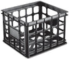 Sterilite 16929006 Storage Crate Black (Pack of 6)