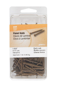 Hillman 1-5/8 in. L Panel Steel Nail Smooth Shank Flat (Pack of 3)