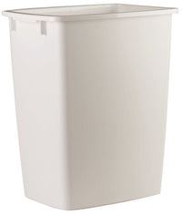 Rubbermaid 36 qt. White Open Top Wastebasket