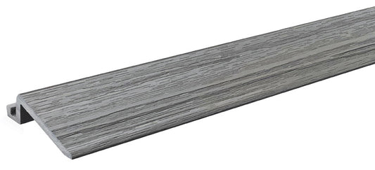 Aura 1 in. H X 3 in. W X 24 in. L Prefinished Gray Oak Polystyrene Floor Transition