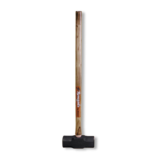Hisco Renegade 16 lb Steel Double-Faced Sledge Hammer 36 in. Hickory Handle