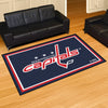 NHL - Washington Capitals 5ft. x 8 ft. Plush Area Rug