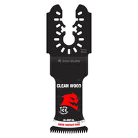 Diablo 1-1/4 in. X 1-1/4 in. W Bi-Metal Oscillating Blade Clean Wood 3 pk