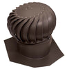 Air Vent Air Hawk 18.4 in. H x 12 in. Dia. Brown Aluminum Turbine and Base