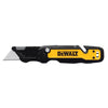 DeWalt Press and Flip Compact Utility Knife Black/Yellow 1 pc