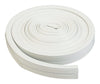 M-D White Rubber Weatherstrip For Windows 17 ft. L X 3/8 in.