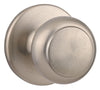 Kwikset Cove Satin Nickel Passage Door Knob Right or Left Handed
