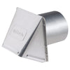 Deflect-O 6 in. D Aluminum Wall Cap With Damper