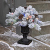 Celebrations 2 ft. Full LED 35 ct Snowy Color Changing Porch Bush