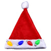 Magic Seasons LED Santa Hat Plush 1 pc (Pack of 12)