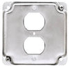 Raco Square Steel 2 gang 4 in. H X 4 in. W Box Cover