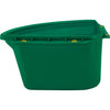 Fortiflex Corner Fence Mount Feeder Hunter Green 24 qt – 22.5 in. L x 16 in. W x 9.5 in. H