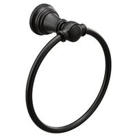 MATTE BLACK TOWEL RING