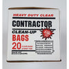 Primrose Plastics 42 gal Contractor Bags Twist Tie 20 pk