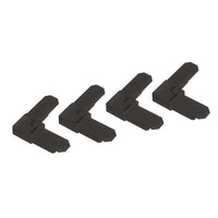 M-D Building Products Bronze Plastic Frame Corners 3/8 in. H 100 pk