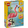 LEGO Creator Wild Animal Pink Flamingo Building Toy Multi 288 pc