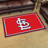 MLB - St. Louis Cardinals (STL) 4ft. x 6ft. Plush Area Rug