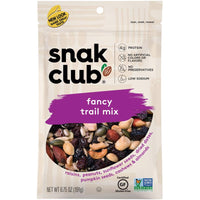 Snak Club Fancy Trail Mix 6.75 oz Bagged (Pack of 6)