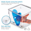 iDesign Linus 3 in. H X 4 in. W X 4 in. D Plastic Drawer Organizer