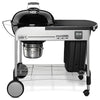 Weber Performer Premium Charcoal Grill 22 Inch Black with Char Baskets and Storage Bin