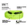 Legacy Flexzilla Pro 50 ft. L X 3/8 in. D Hybrid Polymer Air Hose 300 psi Zilla Green