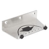 Hampton 5 in. L Silver Stainless Steel Hands-Free Door Pull