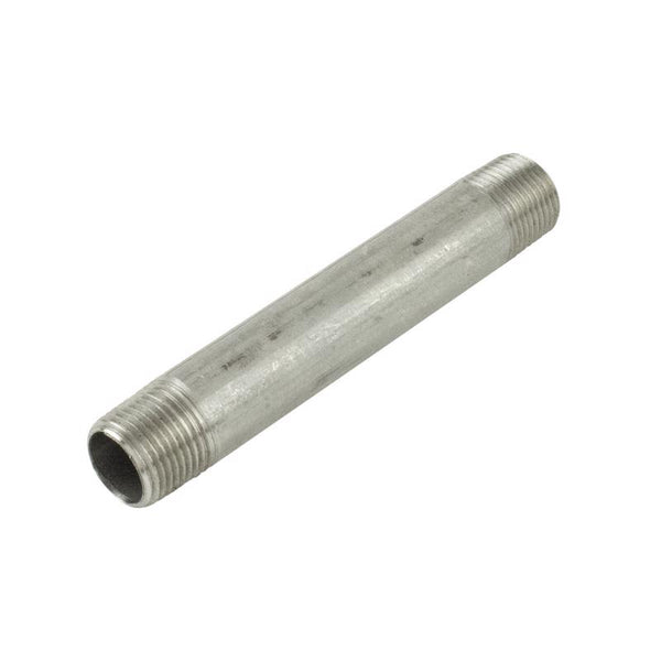 B&K Proline 3/4 in. MIP in. X 3/4 in. D MIP Stainless Steel 6 in. L Nipple