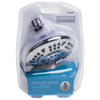 OakBrook Chrome PVC 5 settings Wallmount Showerhead 1.8 gpm
