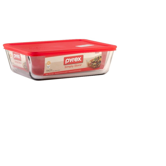 Pyrex 11 cup Food Storage Container Clear (Pack of 2)