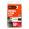 EZ Ancor Stud Solver 50 lb. Zinc Drywall Anchors 1-1/4 in. L
