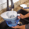 ZeroWater Ready-Pour 12 cups Blue Water Filtration Pitcher - Open Box