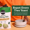 Miracle-Gro Cacti, Citrus and Palm Potting Mix 8 qt - Open Box