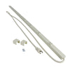 Legrand 2 in. D X 48 in. L Steel Wire Channel For Cablemate systems